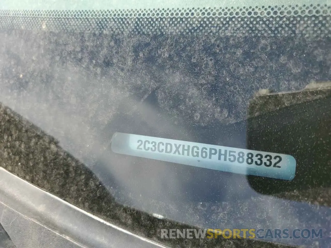 12 Photograph of a damaged car 2C3CDXHG6PH588332 DODGE CHARGER 2023