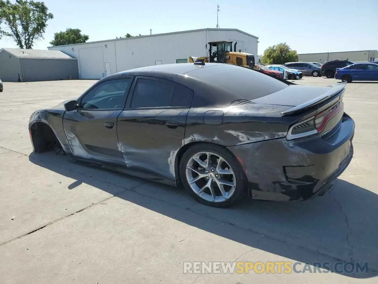 2 Photograph of a damaged car 2C3CDXHG6PH642633 DODGE CHARGER 2023