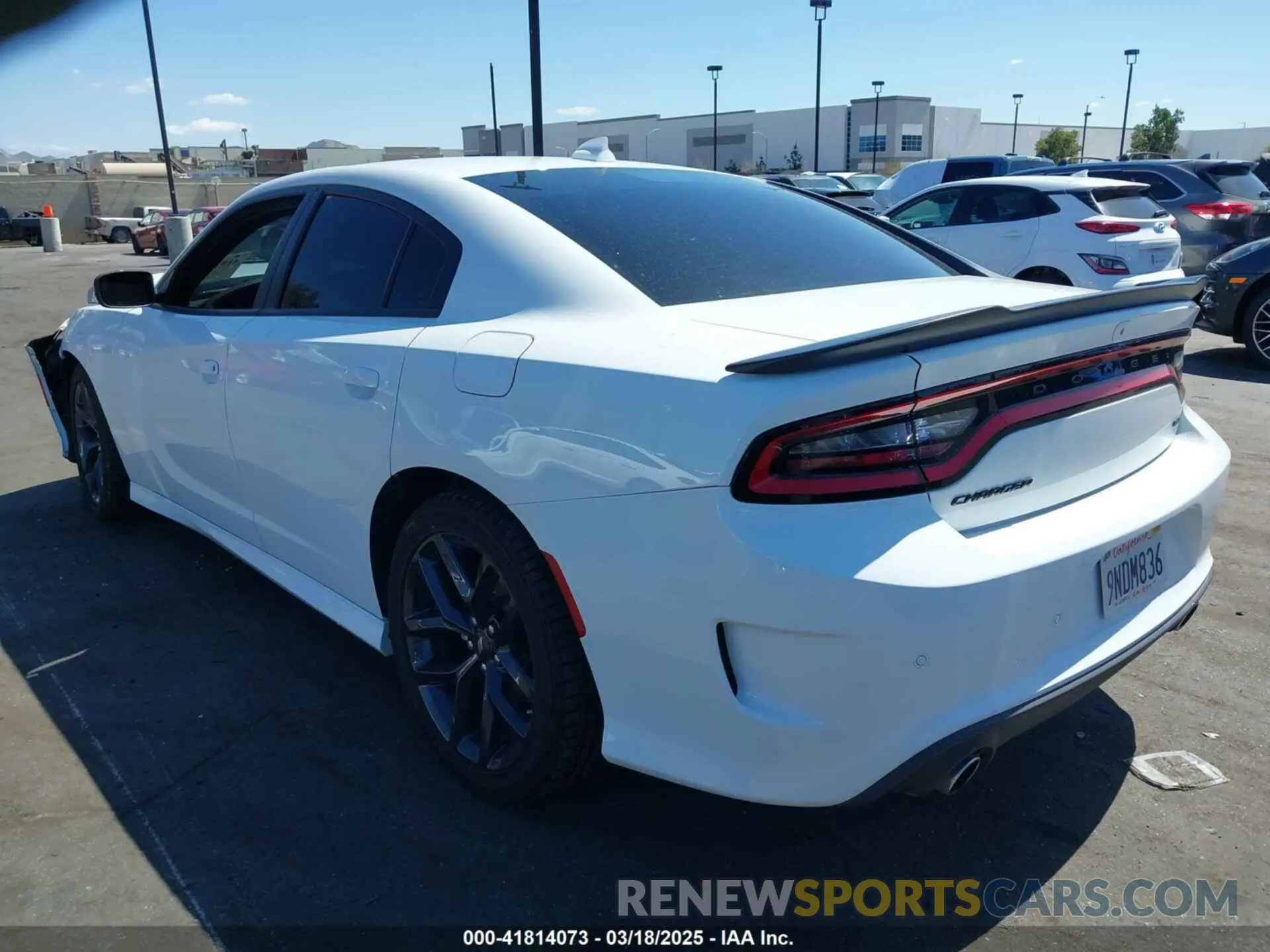 3 Photograph of a damaged car 2C3CDXHG6PH655706 DODGE CHARGER 2023
