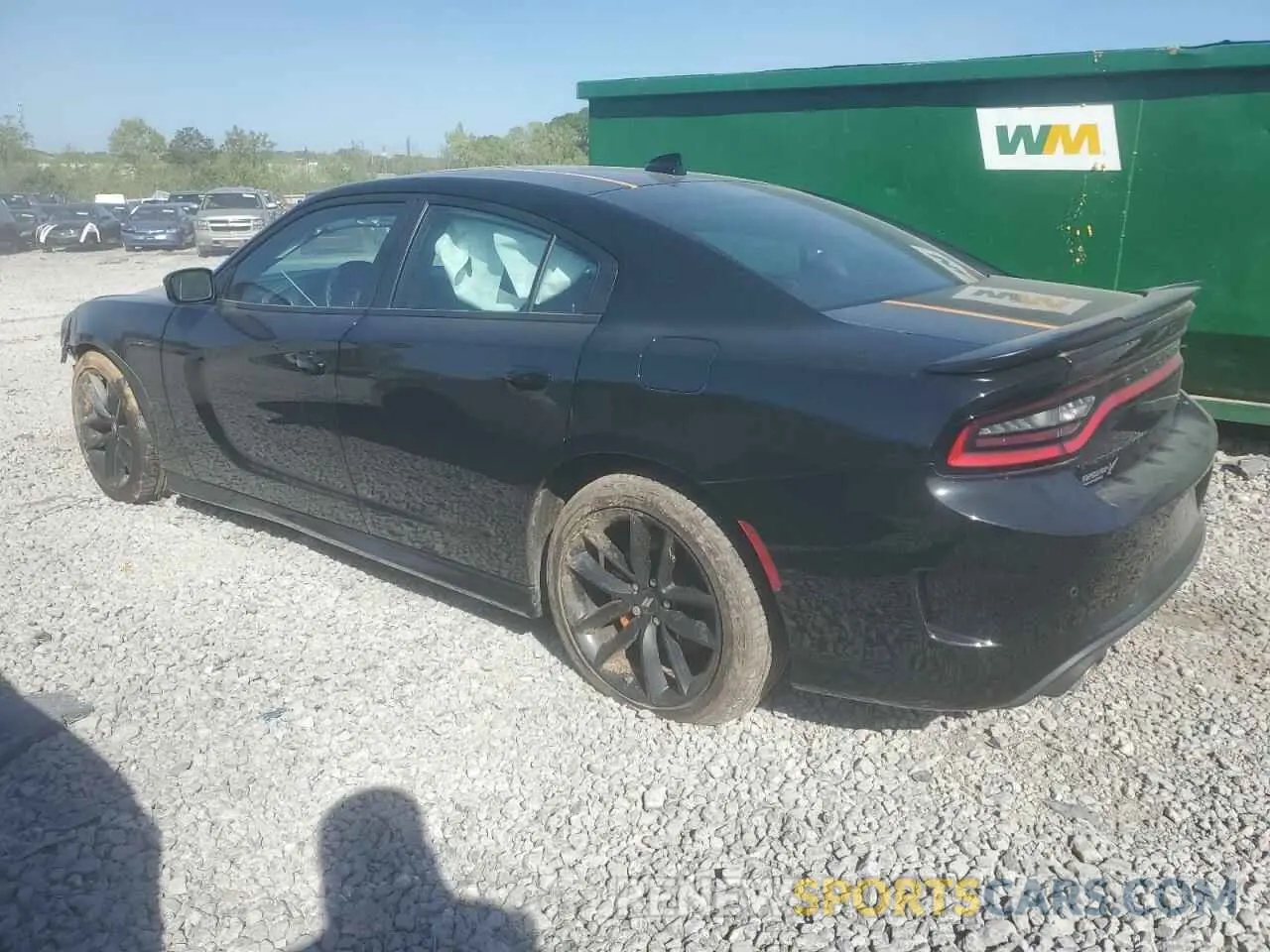 2 Photograph of a damaged car 2C3CDXHG7PH508245 DODGE CHARGER 2023