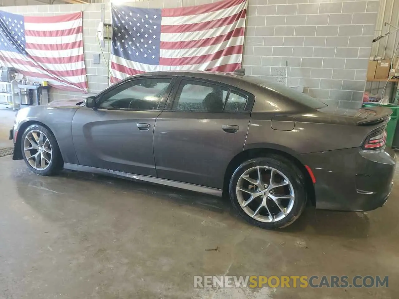 2 Photograph of a damaged car 2C3CDXHG7PH597878 DODGE CHARGER 2023
