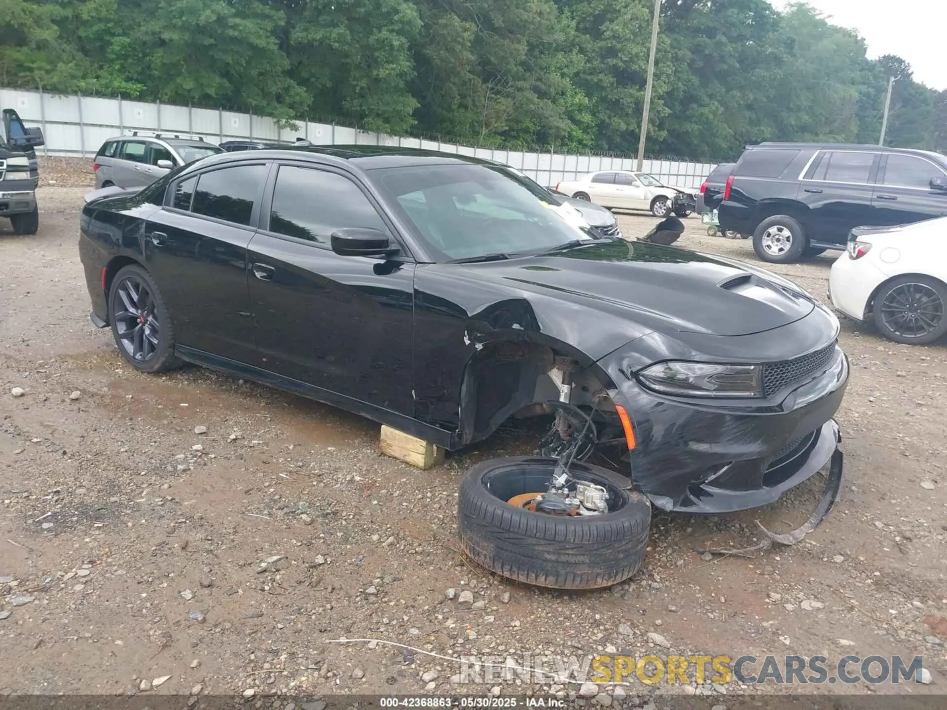 1 Photograph of a damaged car 2C3CDXHG7PH626912 DODGE CHARGER 2023