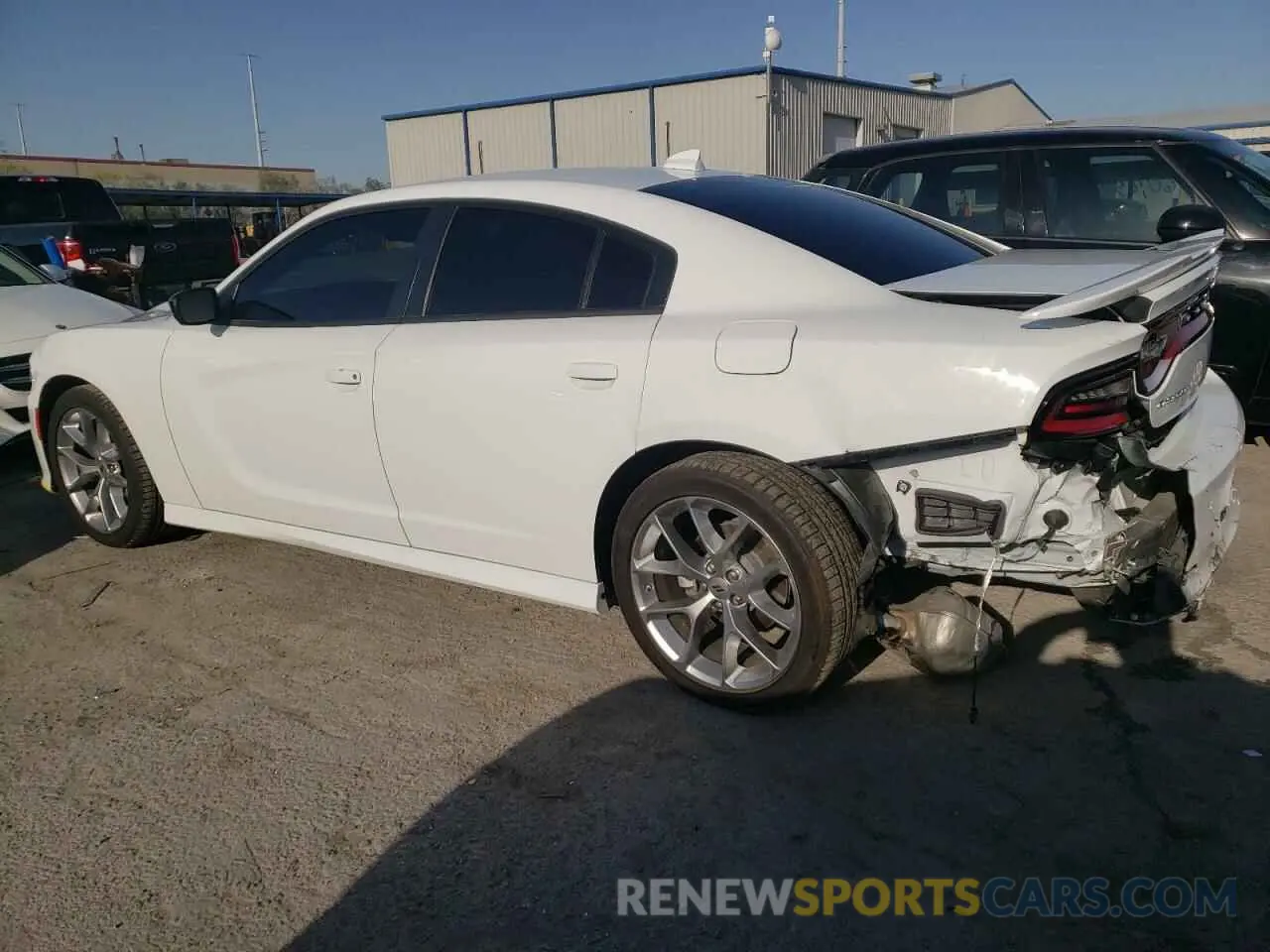 2 Photograph of a damaged car 2C3CDXHG7PH639336 DODGE CHARGER 2023