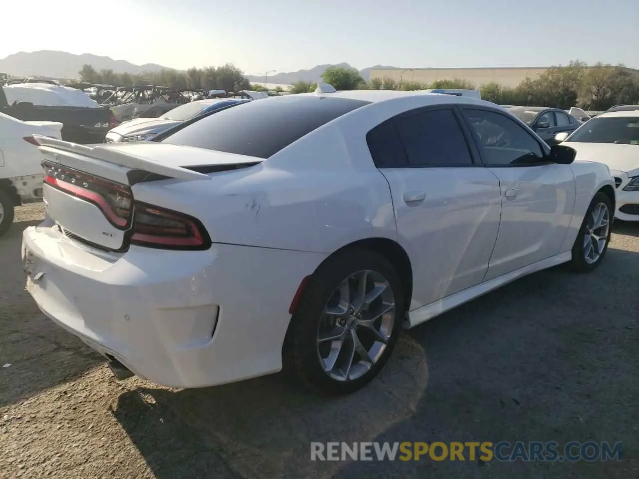 3 Photograph of a damaged car 2C3CDXHG7PH639336 DODGE CHARGER 2023