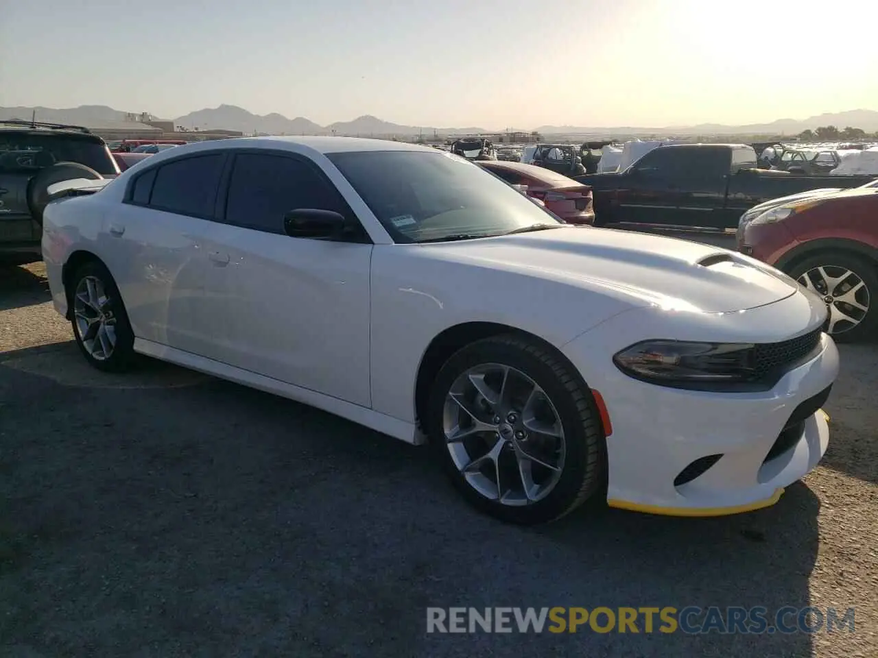 4 Photograph of a damaged car 2C3CDXHG7PH639336 DODGE CHARGER 2023