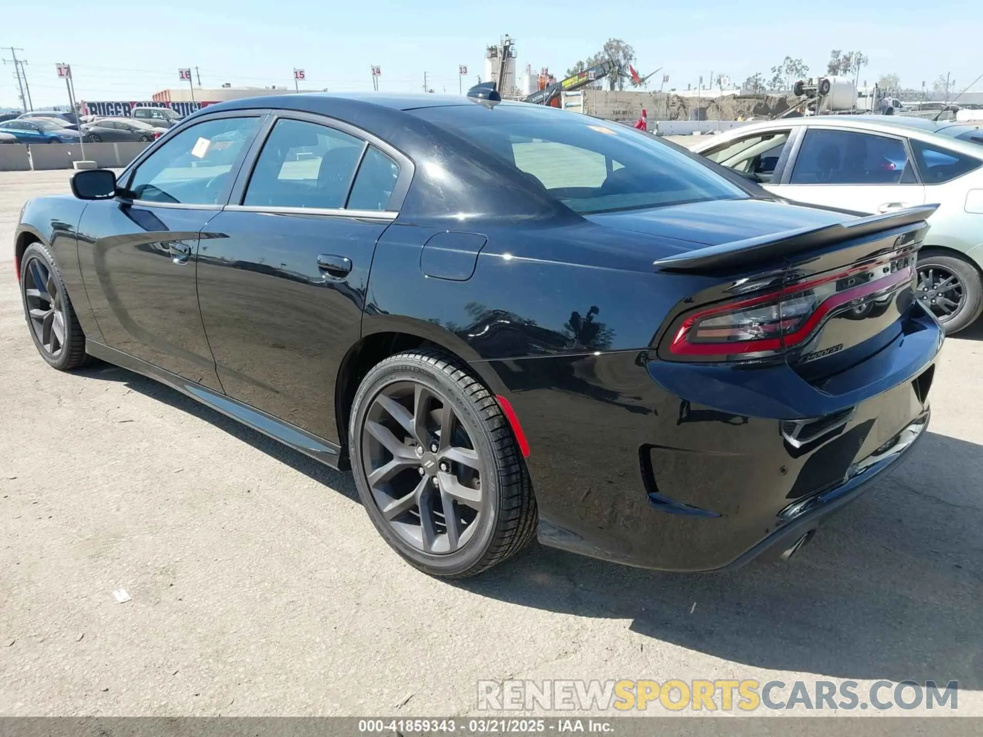 3 Photograph of a damaged car 2C3CDXHG7PH653009 DODGE CHARGER 2023