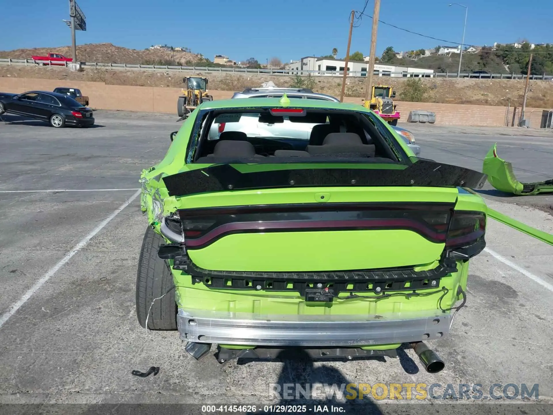17 Photograph of a damaged car 2C3CDXHG7PH687287 DODGE CHARGER 2023