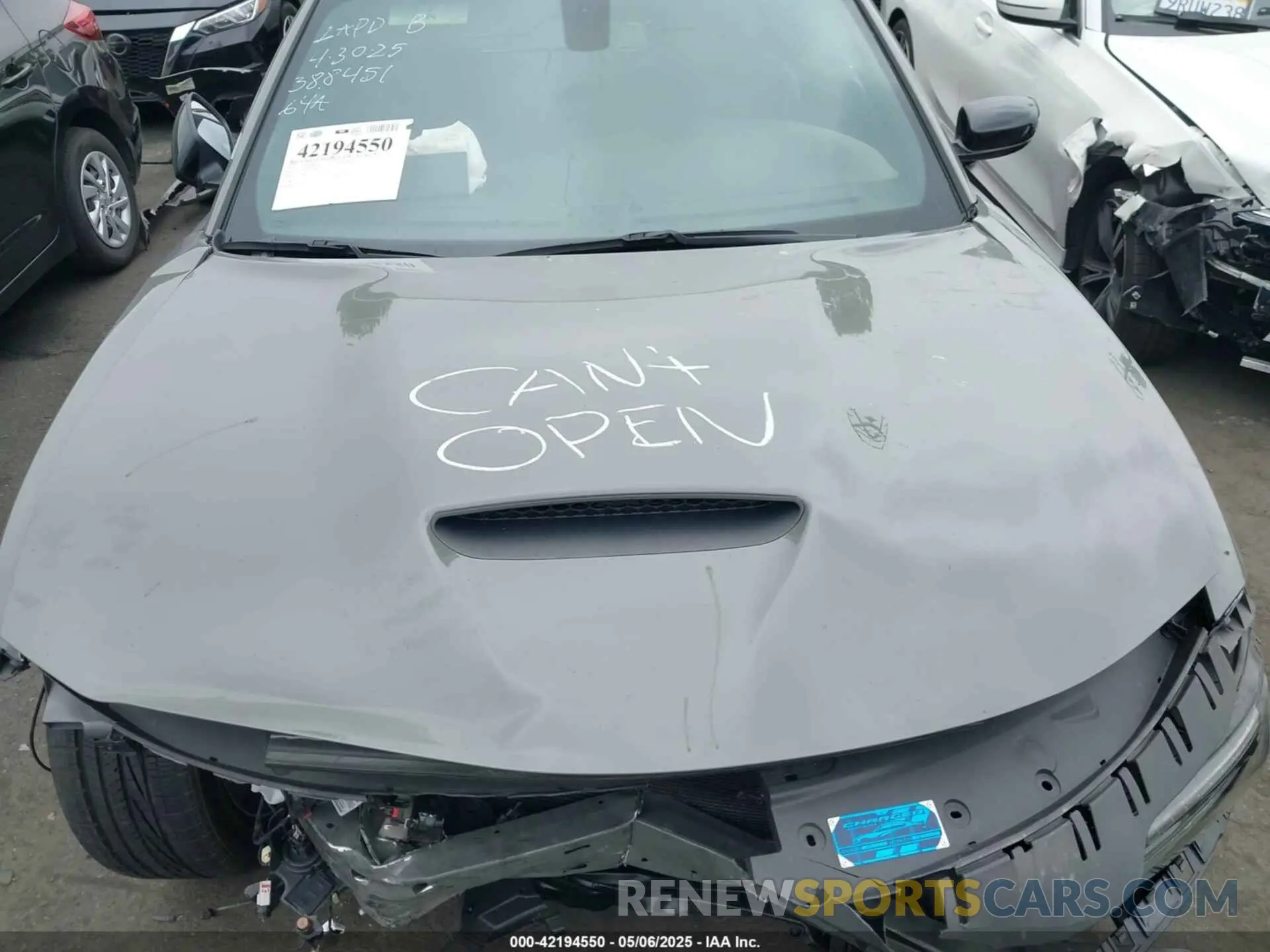 10 Photograph of a damaged car 2C3CDXHG7PH698855 DODGE CHARGER 2023