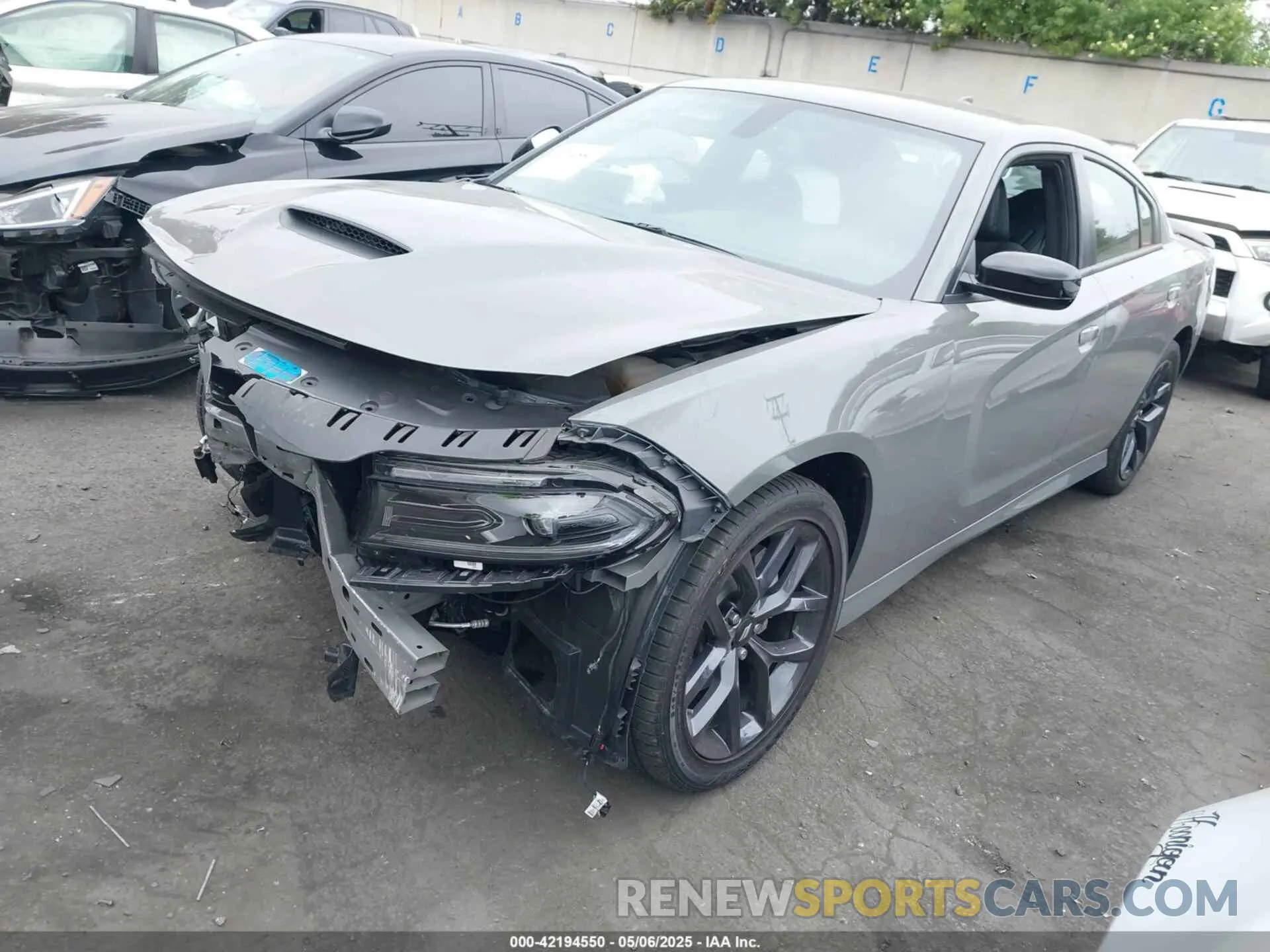 2 Photograph of a damaged car 2C3CDXHG7PH698855 DODGE CHARGER 2023