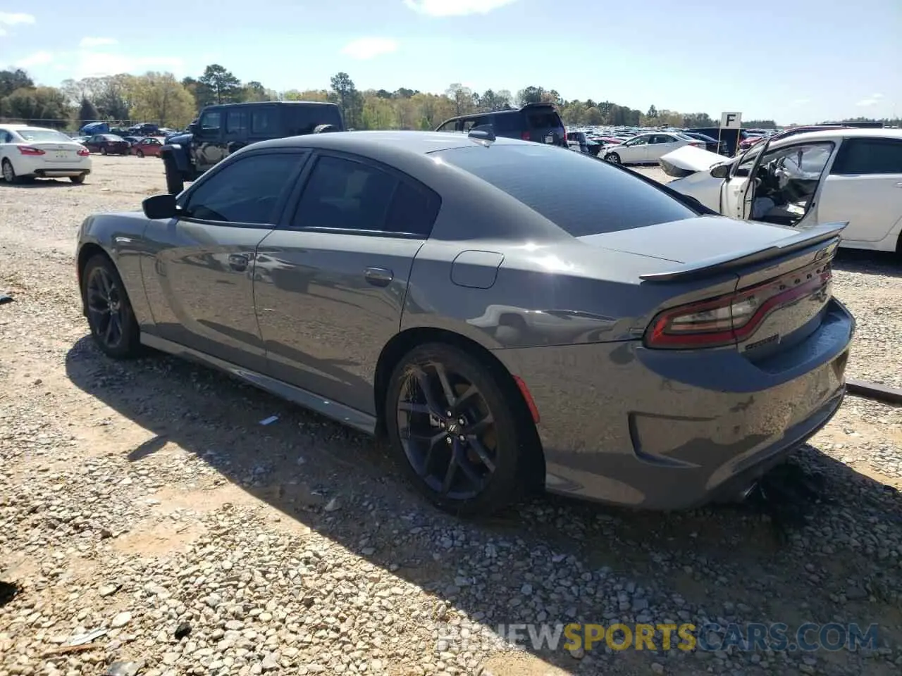 2 Photograph of a damaged car 2C3CDXHG7PH702581 DODGE CHARGER 2023