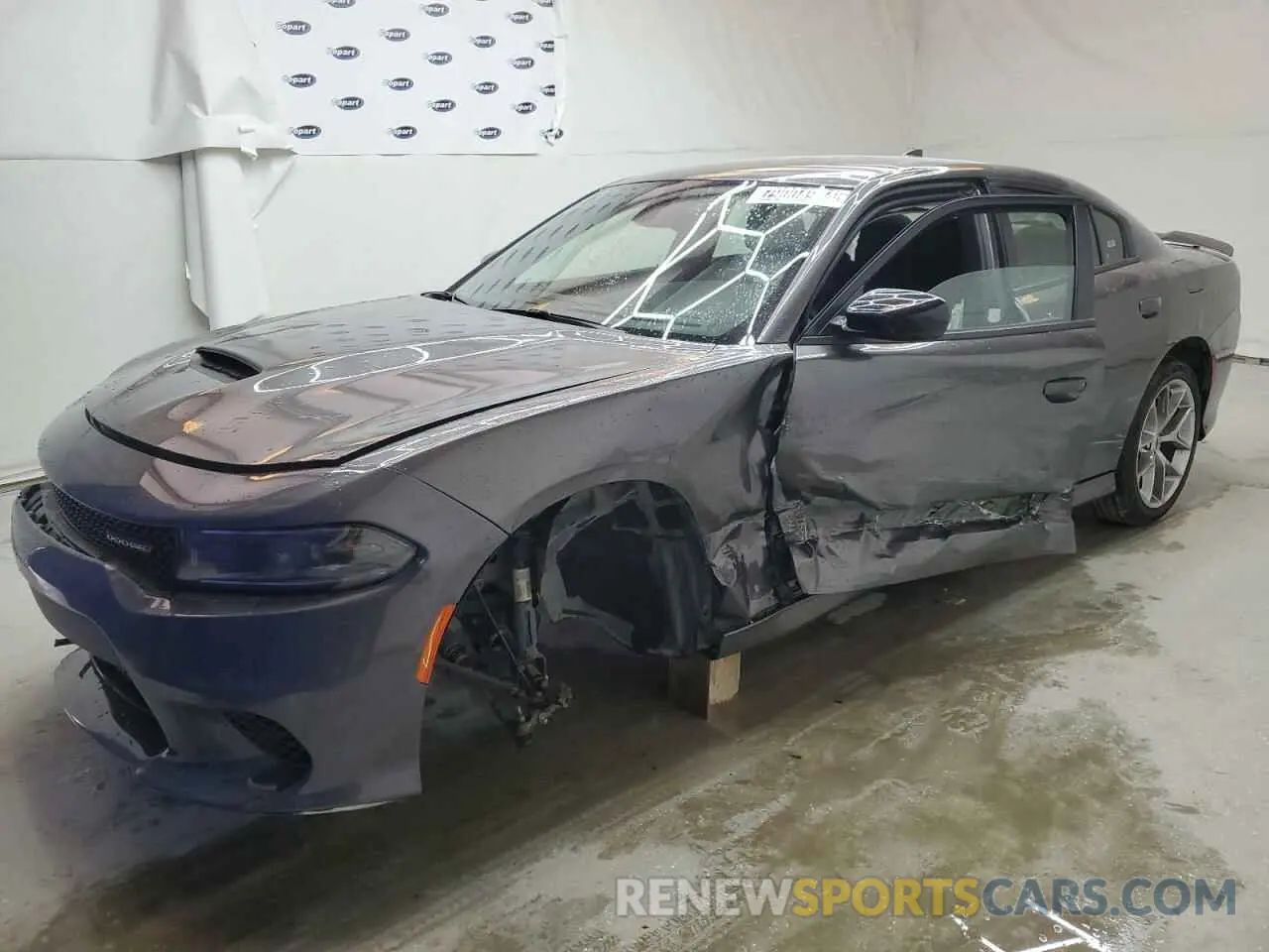 1 Photograph of a damaged car 2C3CDXHG8PH546955 DODGE CHARGER 2023