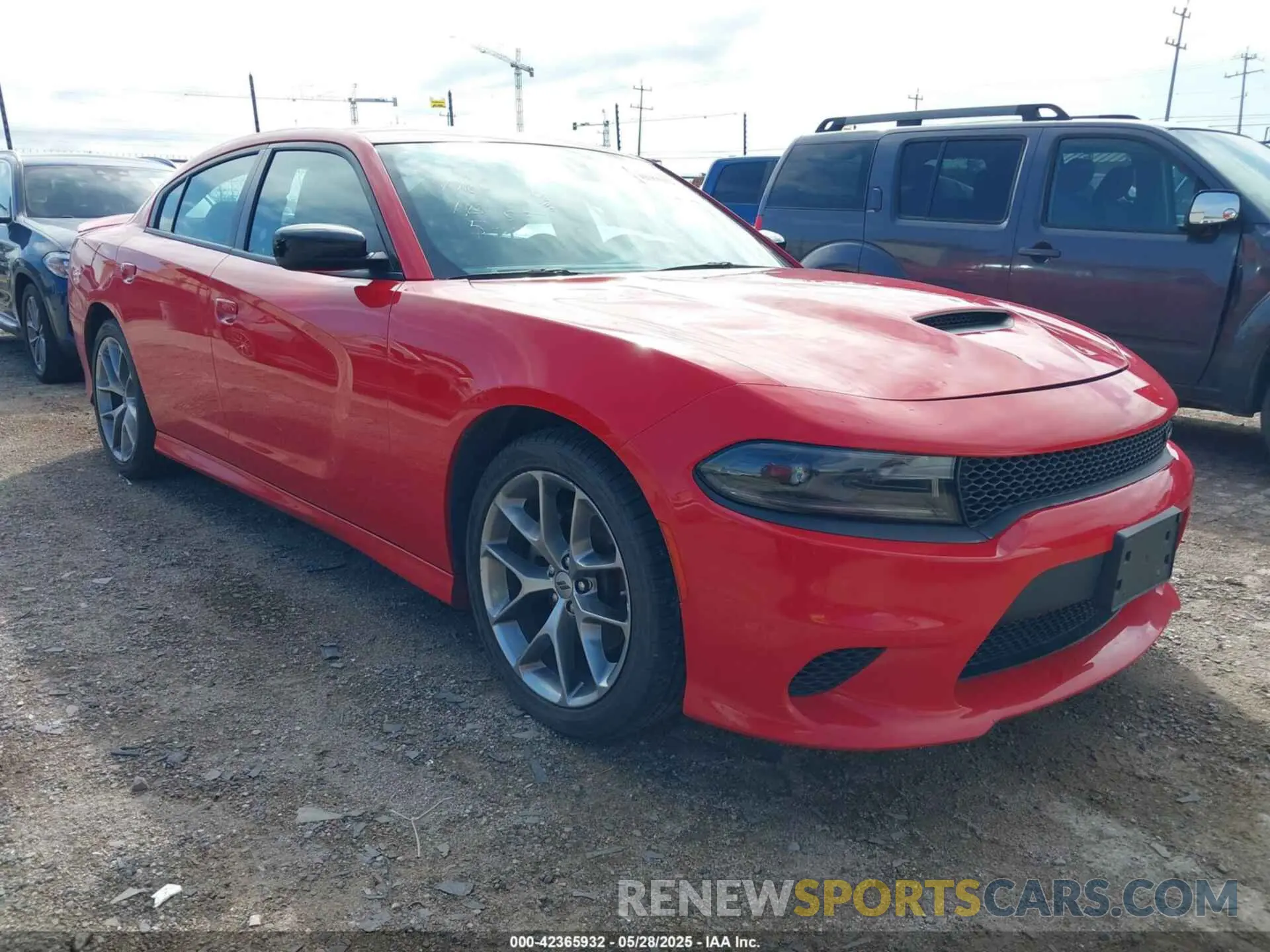 1 Photograph of a damaged car 2C3CDXHG8PH554392 DODGE CHARGER 2023