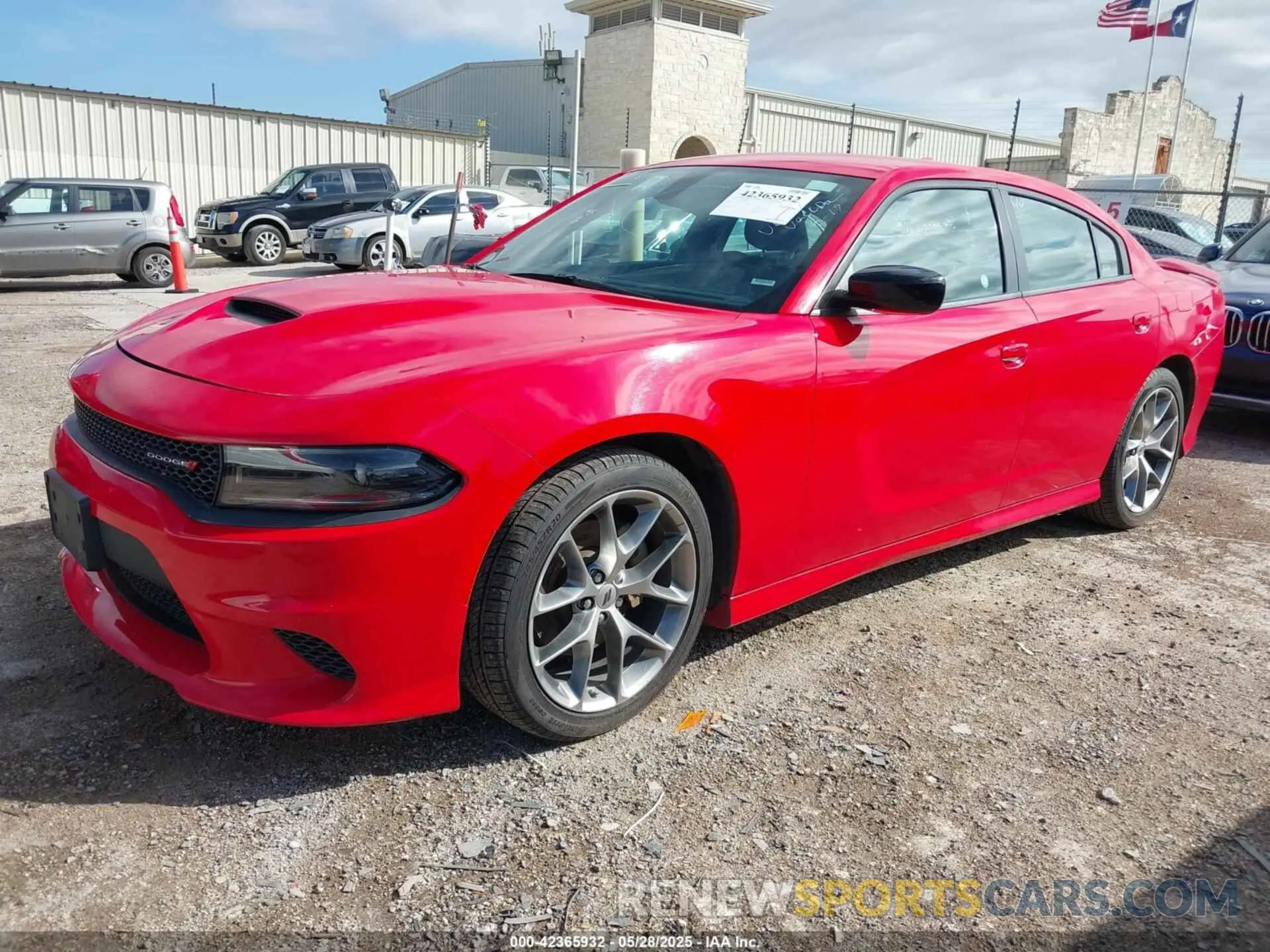 2 Photograph of a damaged car 2C3CDXHG8PH554392 DODGE CHARGER 2023