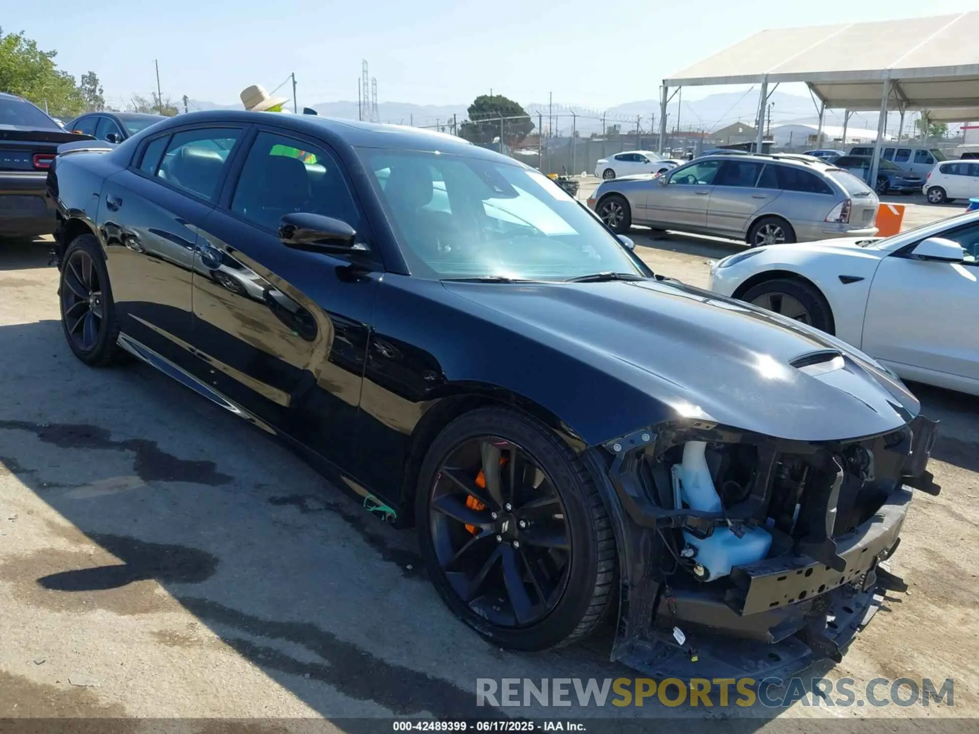 1 Photograph of a damaged car 2C3CDXHG8PH638843 DODGE CHARGER 2023