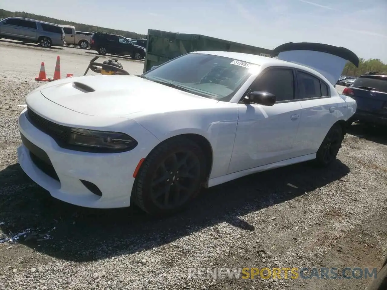 1 Photograph of a damaged car 2C3CDXHG9PH547628 DODGE CHARGER 2023