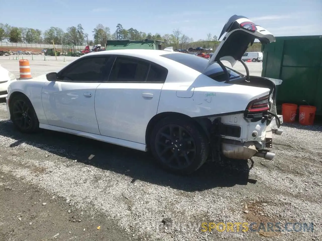 2 Photograph of a damaged car 2C3CDXHG9PH547628 DODGE CHARGER 2023