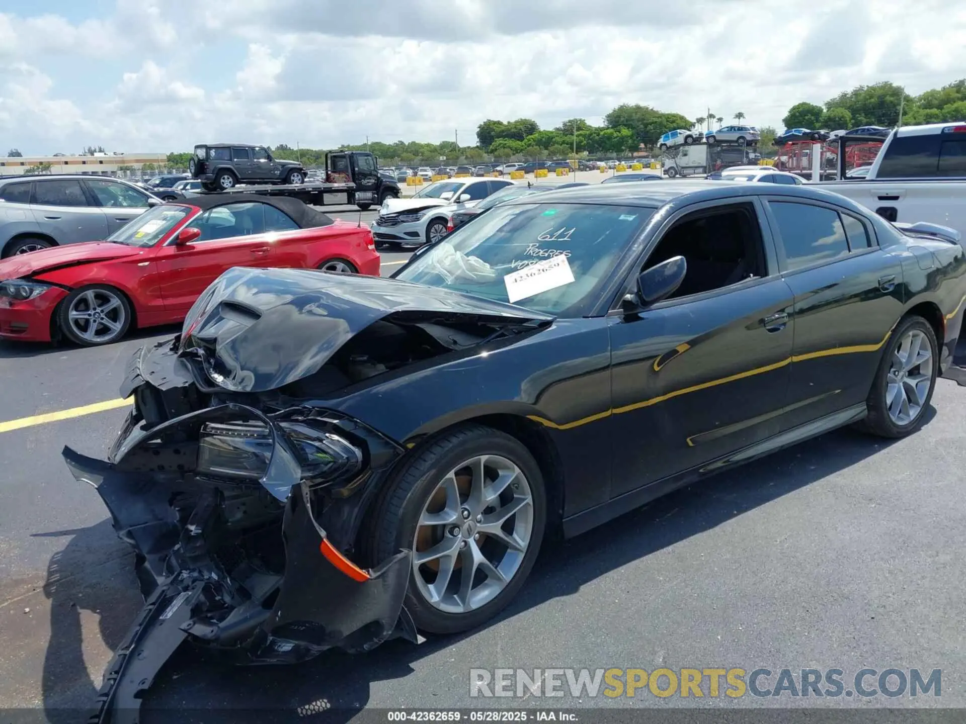 2 Photograph of a damaged car 2C3CDXHG9PH550898 DODGE CHARGER 2023