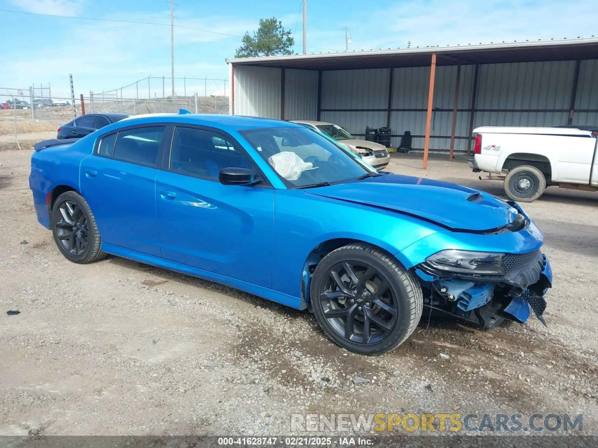 1 Photograph of a damaged car 2C3CDXHG9PH583447 DODGE CHARGER 2023