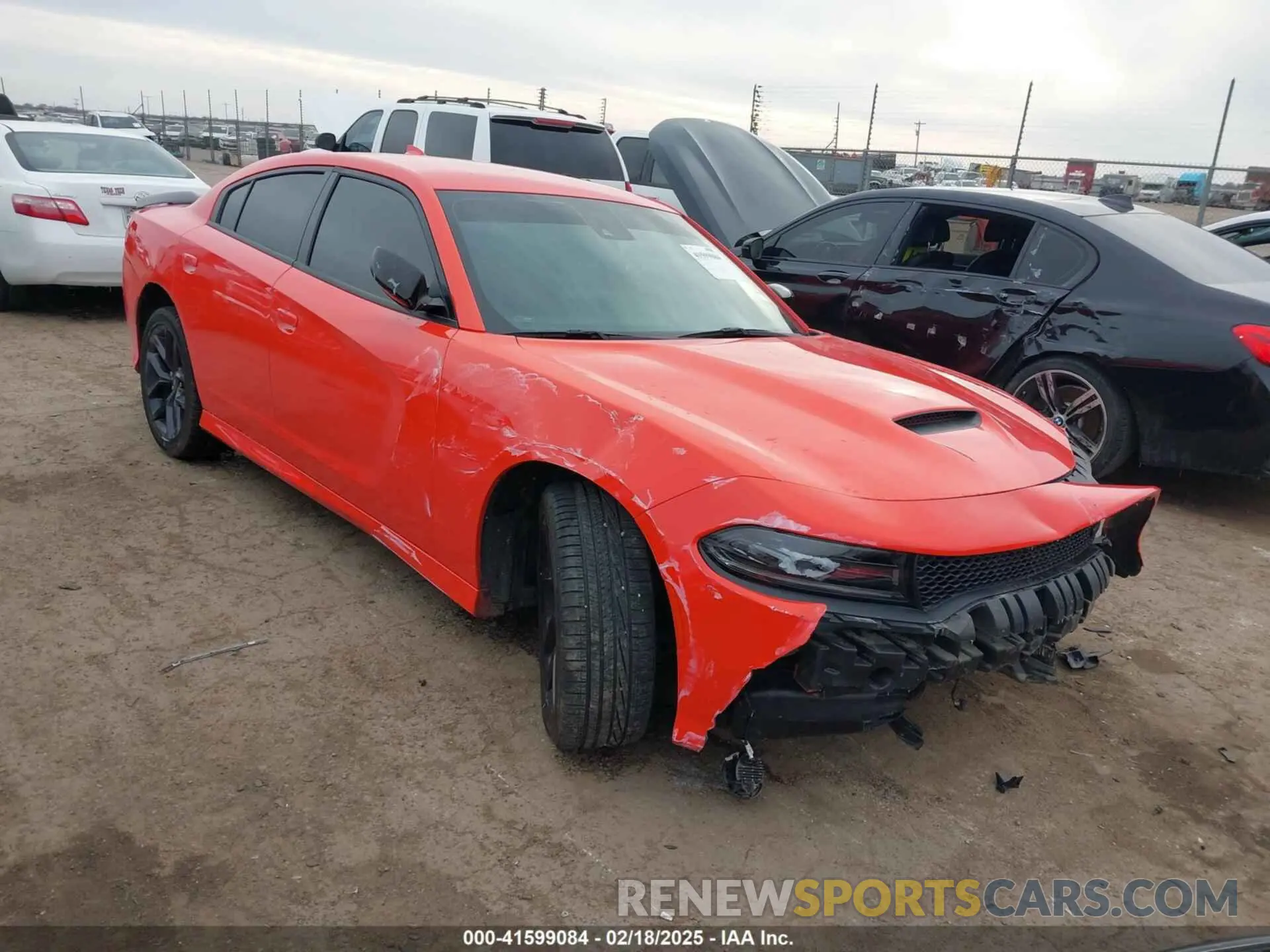 1 Photograph of a damaged car 2C3CDXHG9PH603681 DODGE CHARGER 2023