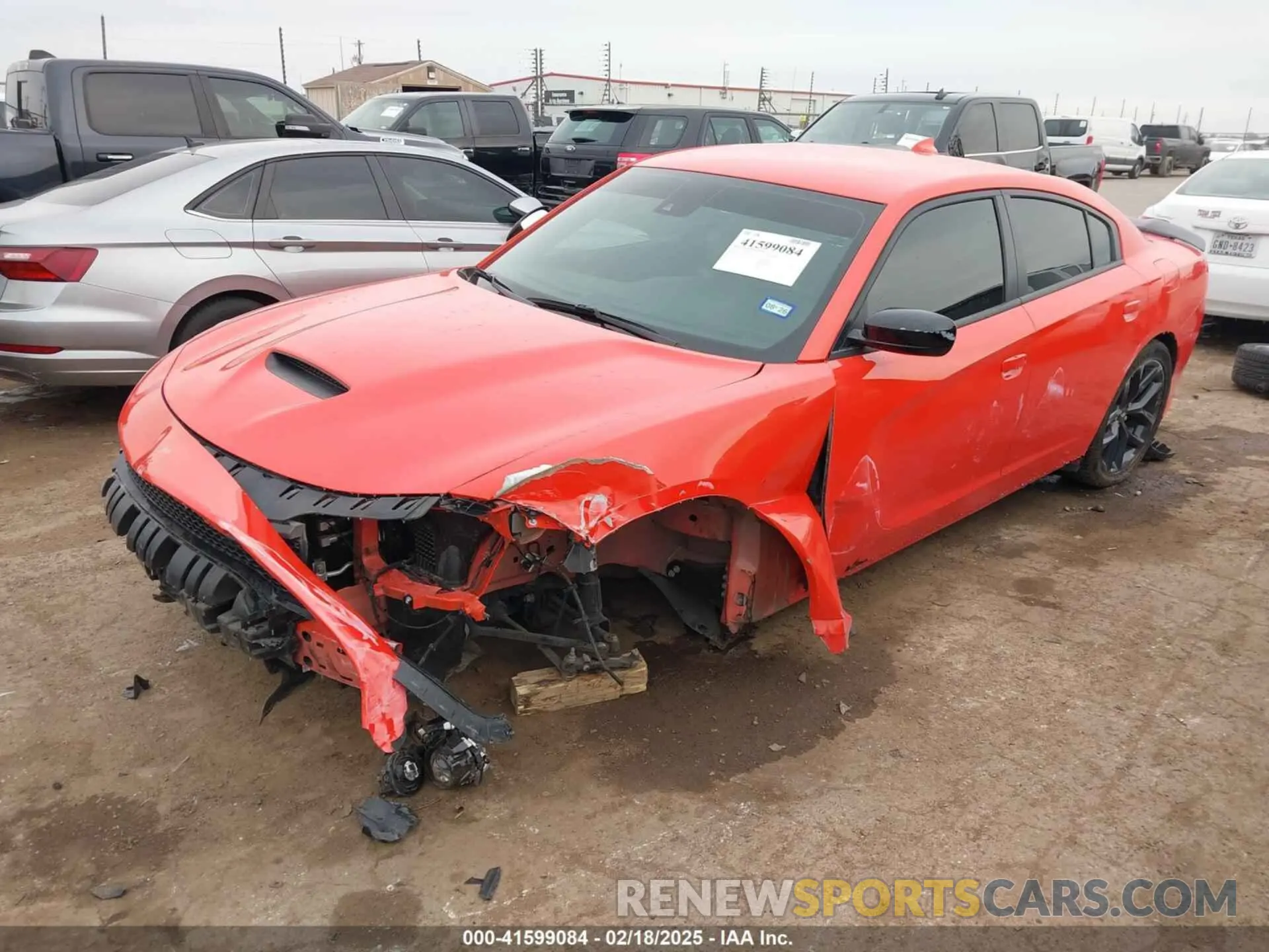 2 Photograph of a damaged car 2C3CDXHG9PH603681 DODGE CHARGER 2023