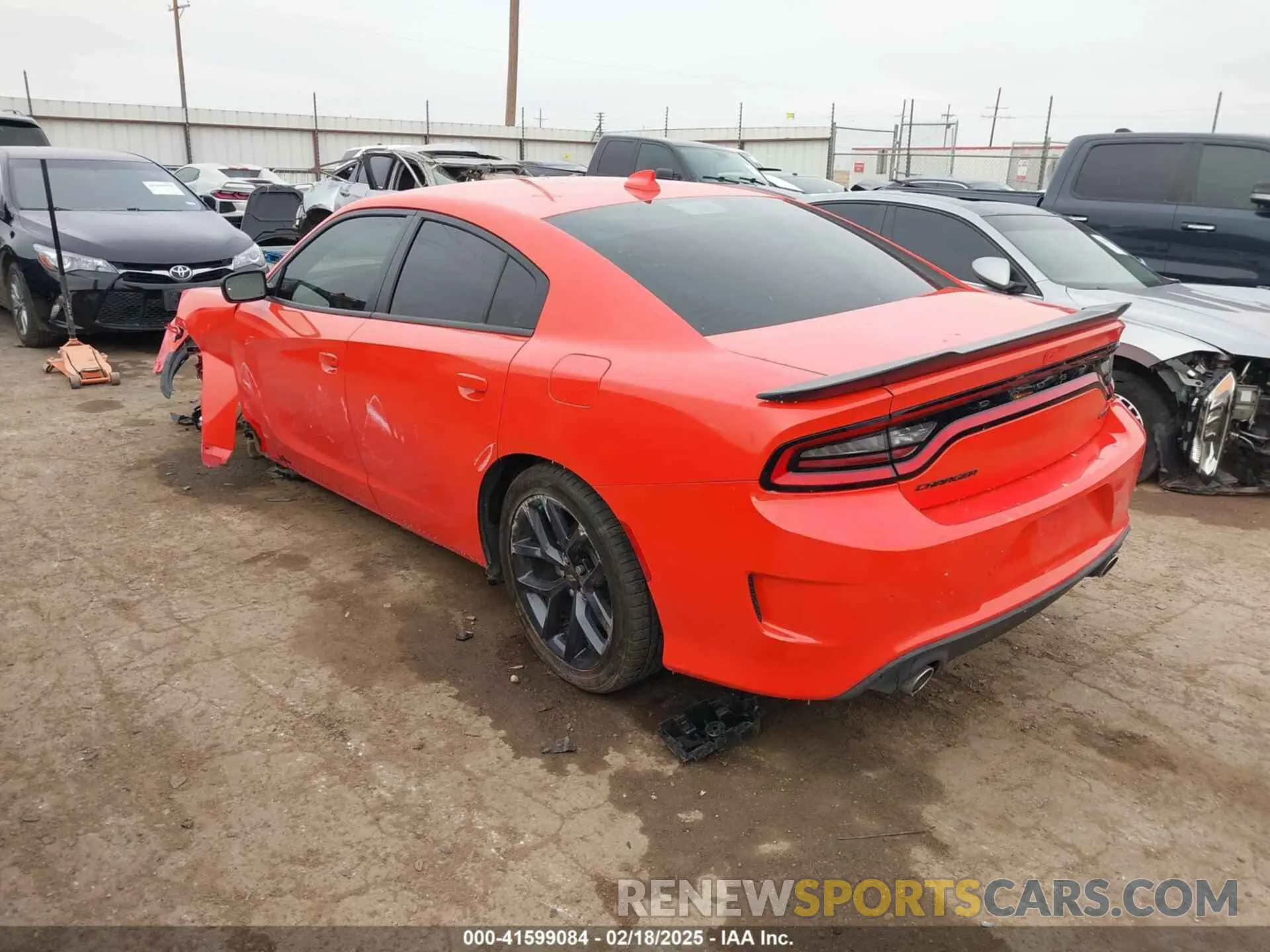 3 Photograph of a damaged car 2C3CDXHG9PH603681 DODGE CHARGER 2023