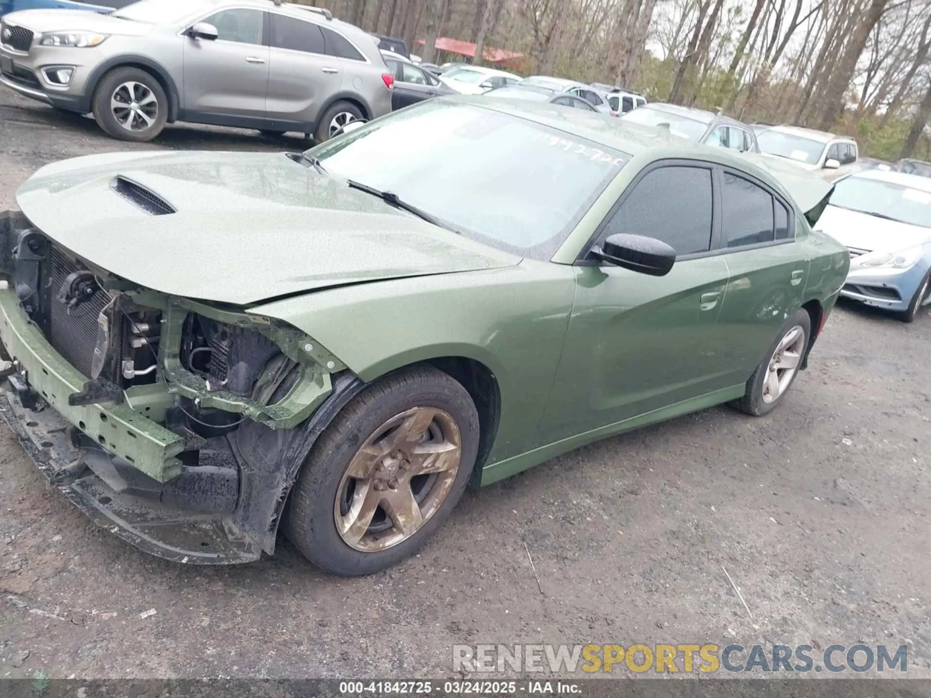2 Photograph of a damaged car 2C3CDXHGXPH512905 DODGE CHARGER 2023
