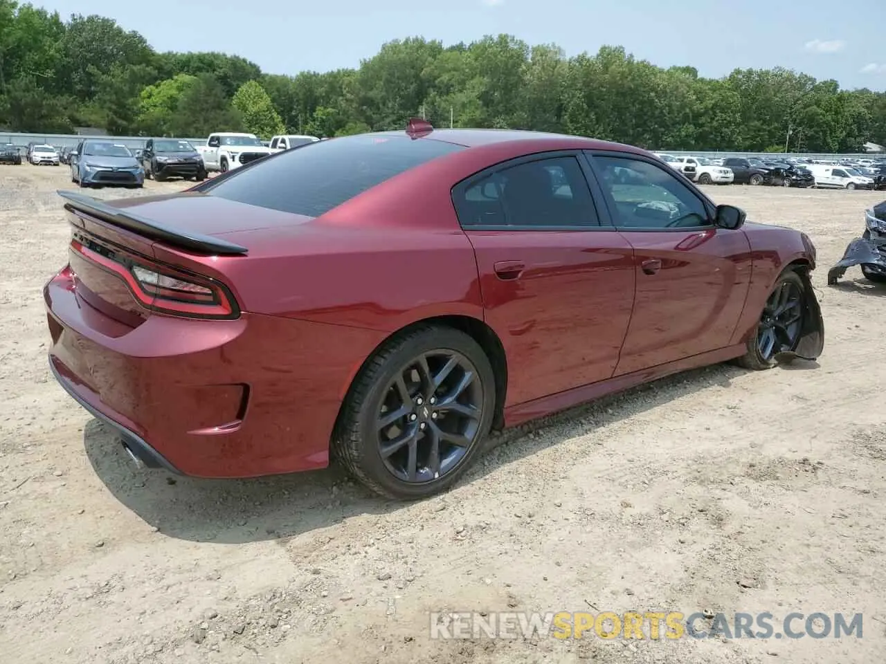3 Photograph of a damaged car 2C3CDXHGXPH576975 DODGE CHARGER 2023