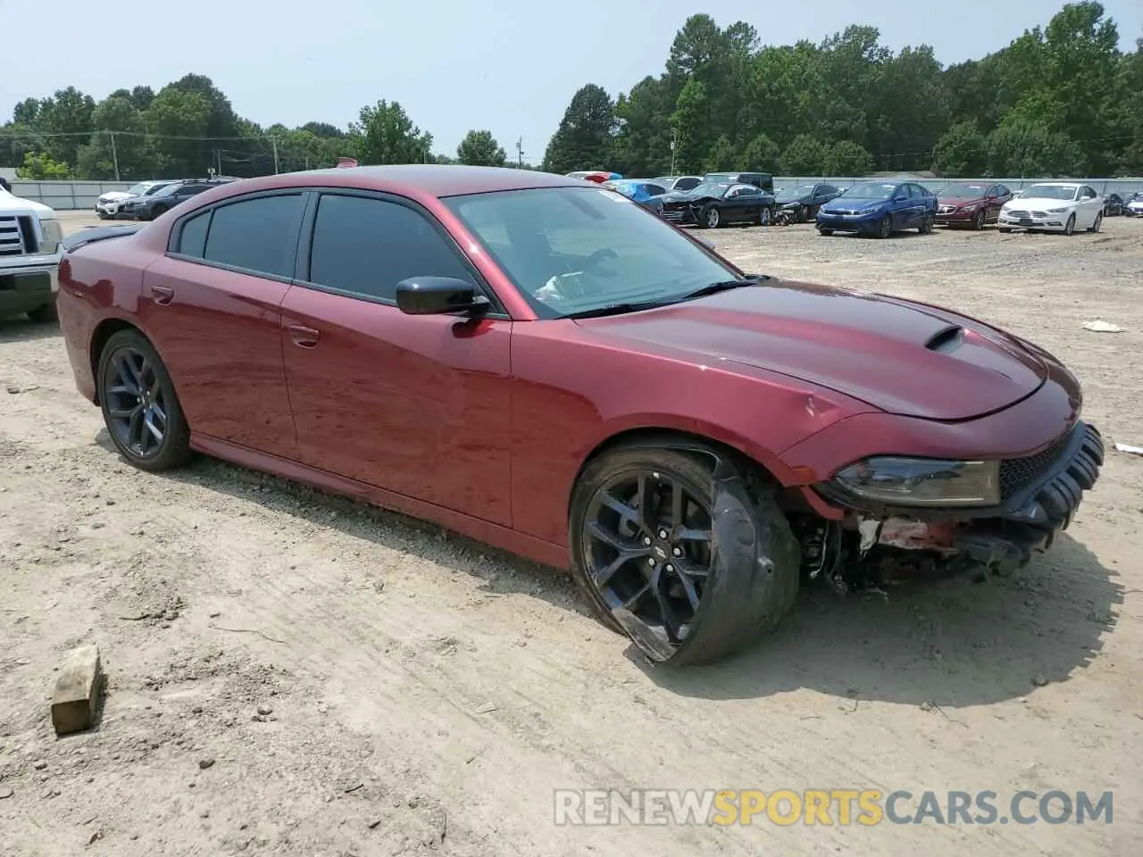 4 Photograph of a damaged car 2C3CDXHGXPH576975 DODGE CHARGER 2023