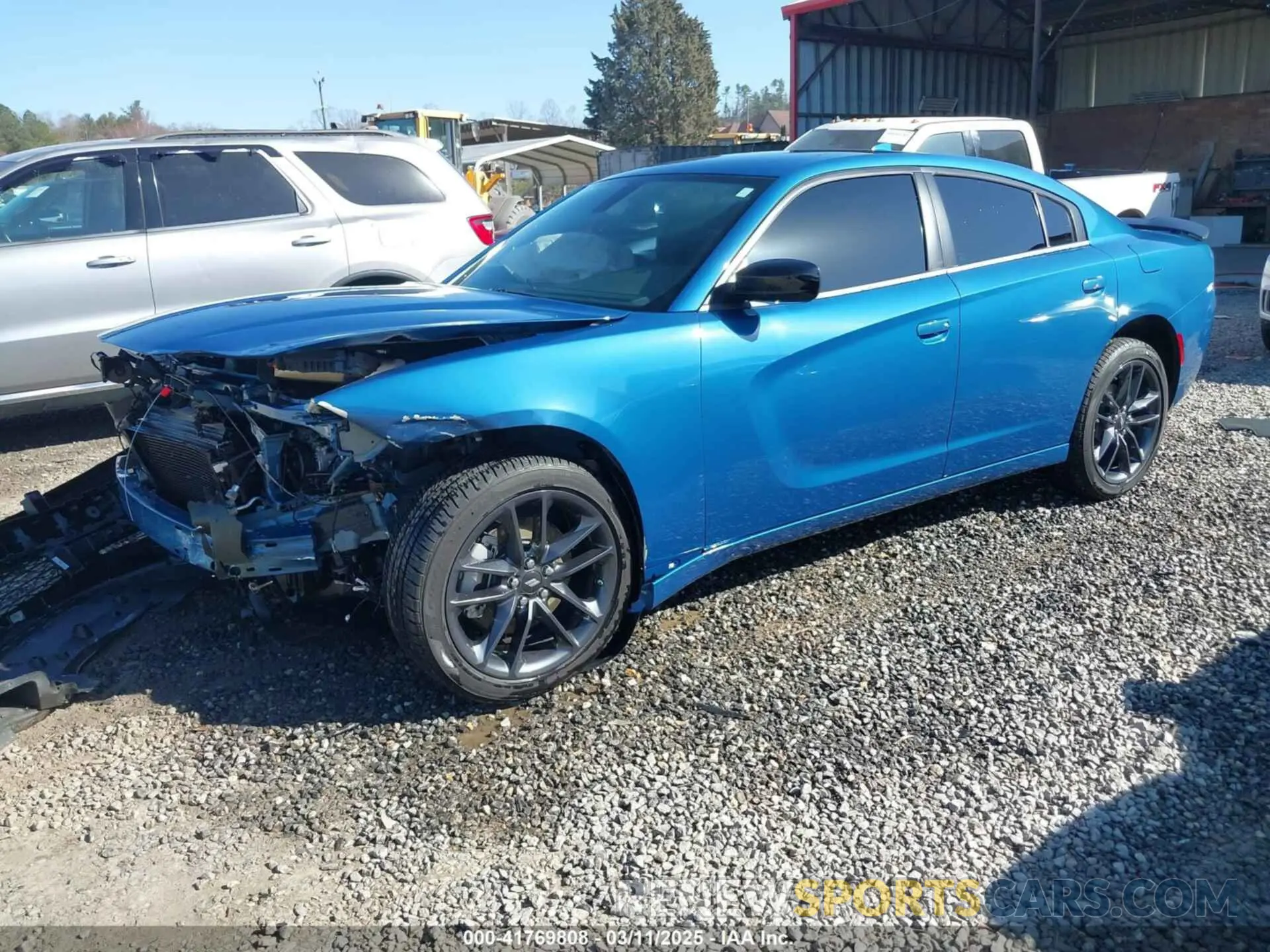2 Photograph of a damaged car 2C3CDXJG1PH705938 DODGE CHARGER 2023
