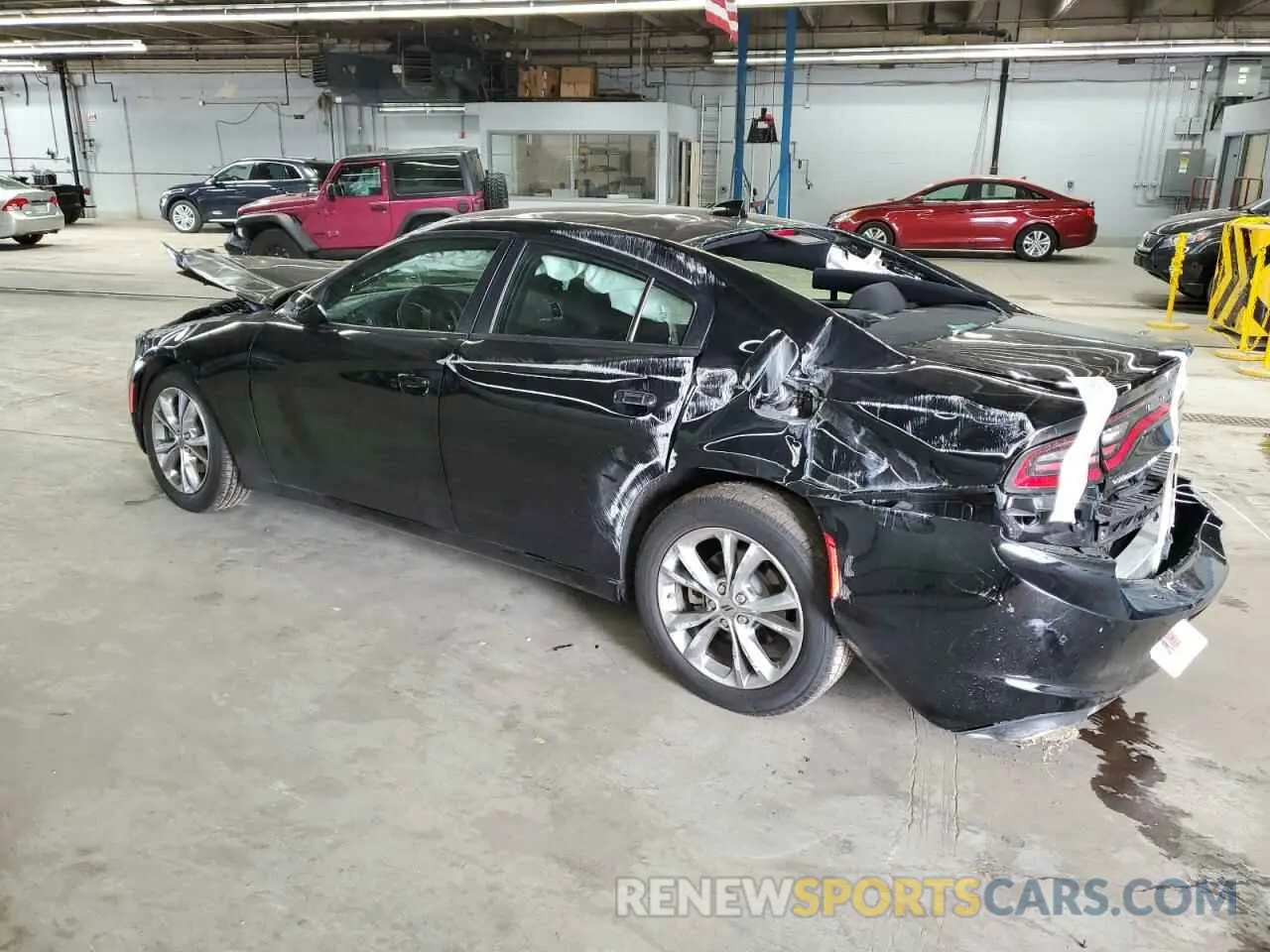 2 Photograph of a damaged car 2C3CDXJG6PH543434 DODGE CHARGER 2023