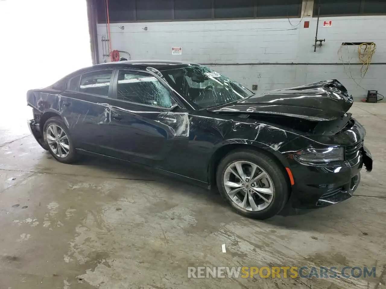 4 Photograph of a damaged car 2C3CDXJG6PH543434 DODGE CHARGER 2023