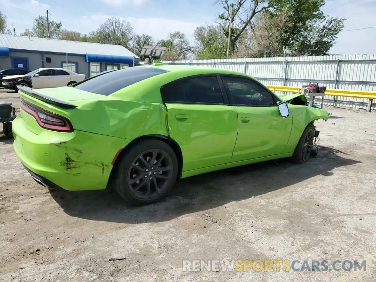 3 Photograph of a damaged car 2C3CDXJG6PH560878 DODGE CHARGER 2023