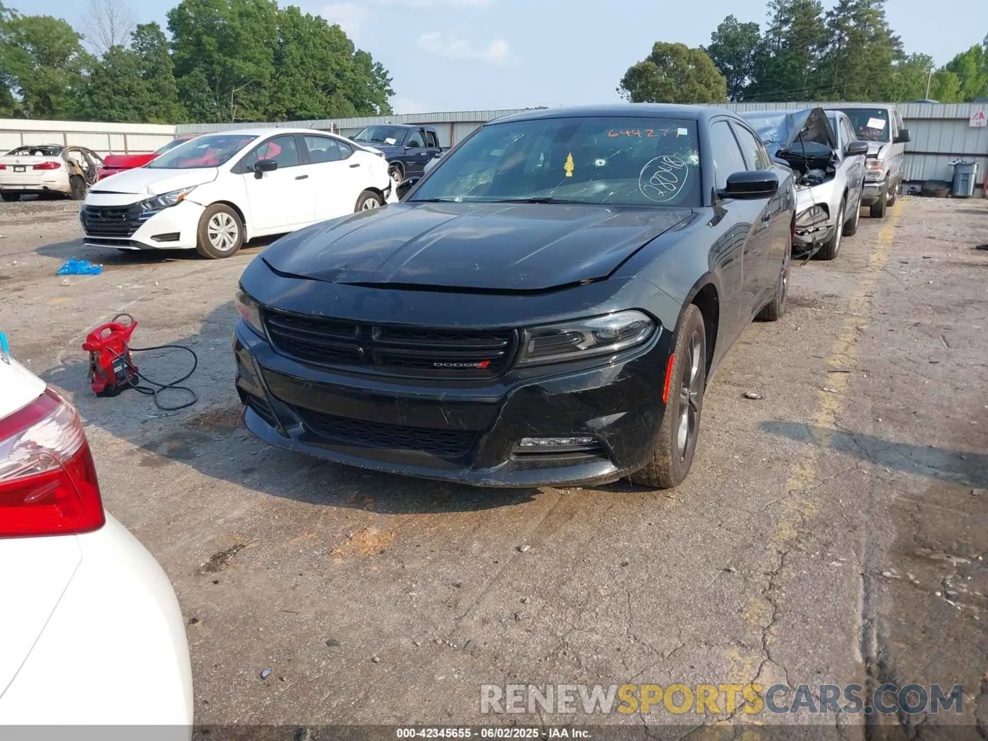 2 Photograph of a damaged car 2C3CDXJG6PH644277 DODGE CHARGER 2023