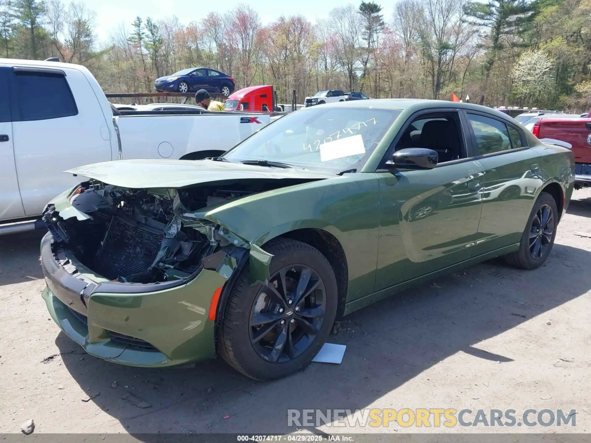 2 Photograph of a damaged car 2C3CDXJGXPH675970 DODGE CHARGER 2023