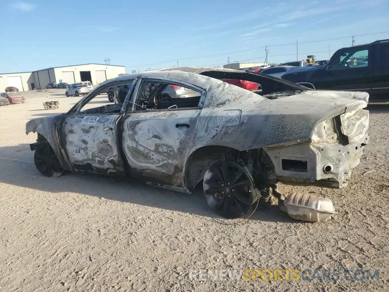 2 Photograph of a damaged car 2C3CDXJGXPH704853 DODGE CHARGER 2023