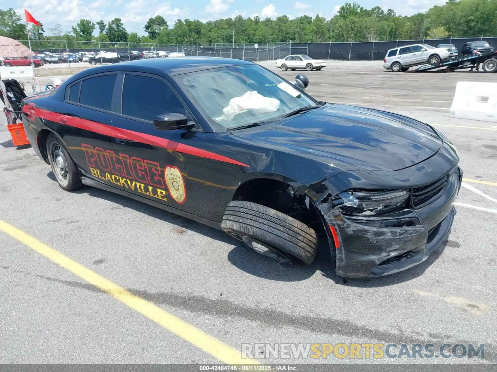 1 Photograph of a damaged car 2C3CDXKG1PH680280 DODGE CHARGER 2023