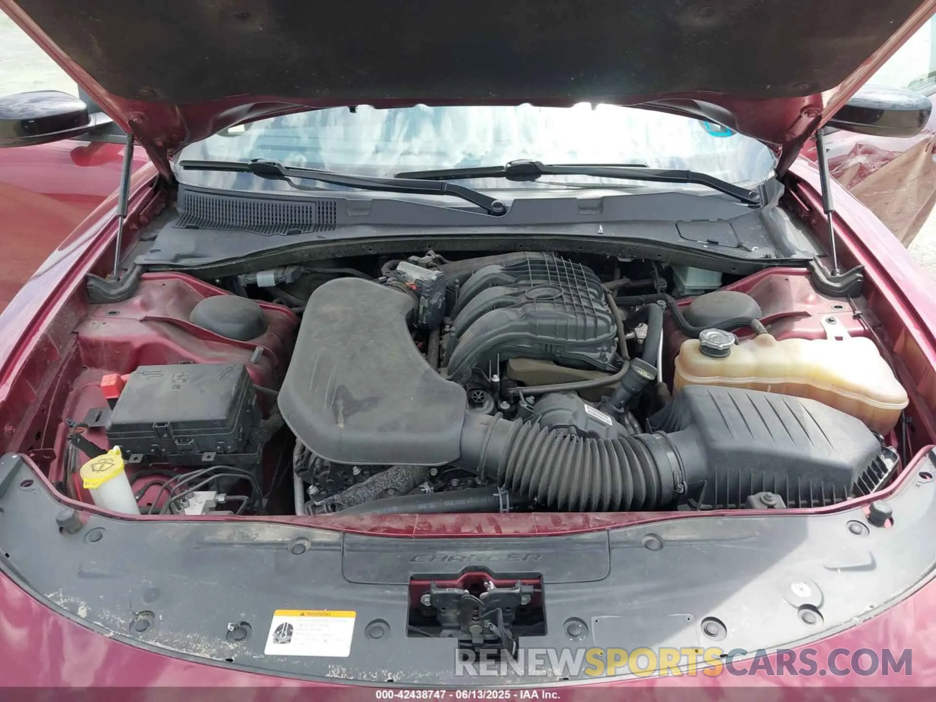 10 Photograph of a damaged car 2C3CDXKG2PH537418 DODGE CHARGER 2023
