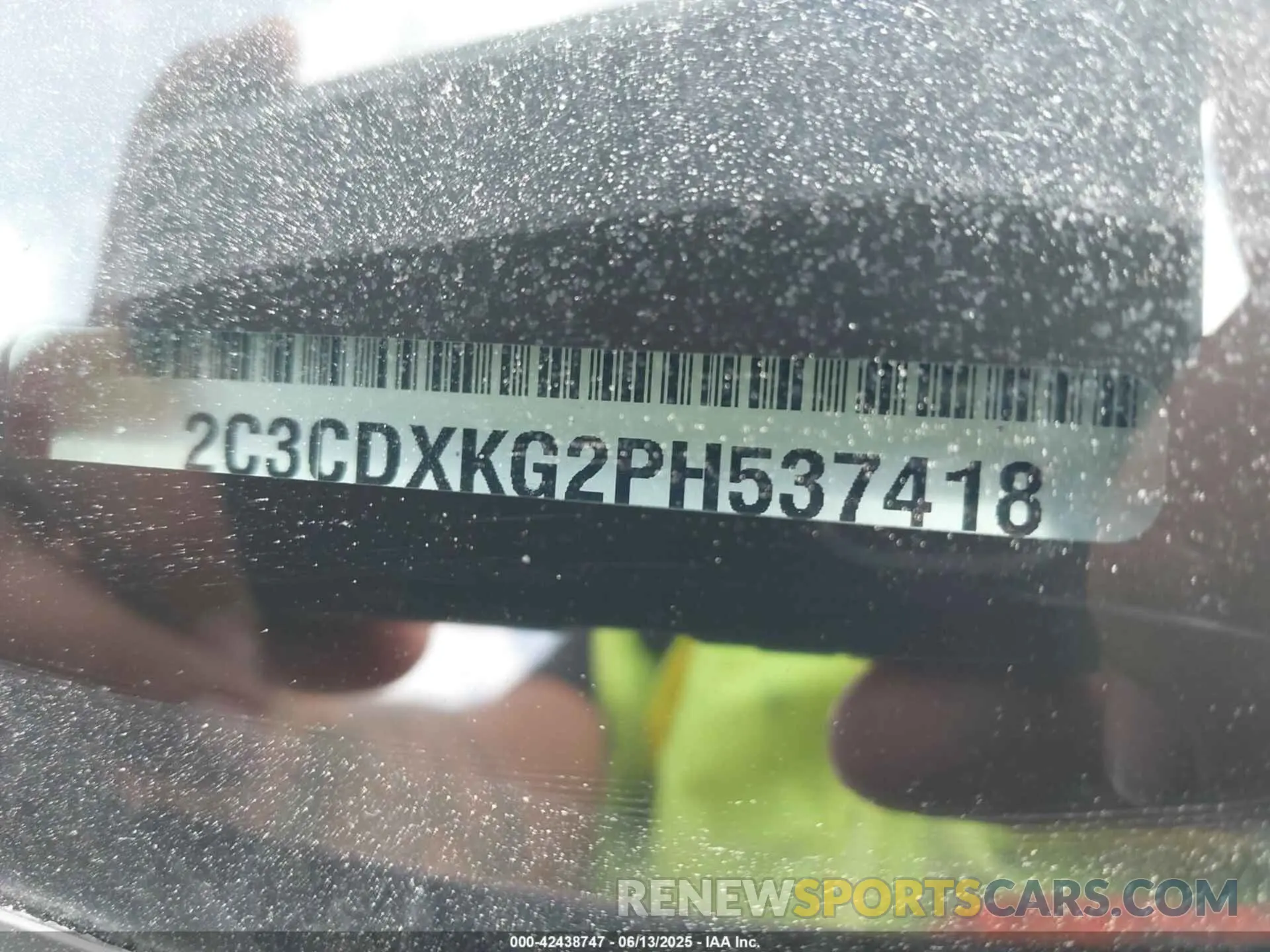 9 Photograph of a damaged car 2C3CDXKG2PH537418 DODGE CHARGER 2023