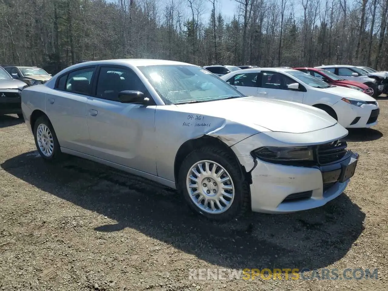 4 Photograph of a damaged car 2C3CDXKG9PH551901 DODGE CHARGER 2023