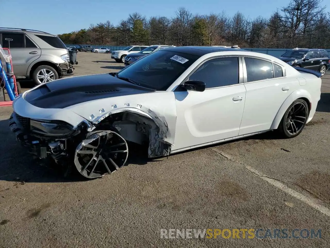 1 Photograph of a damaged car 2C3CDXL94PH503464 DODGE CHARGER 2023