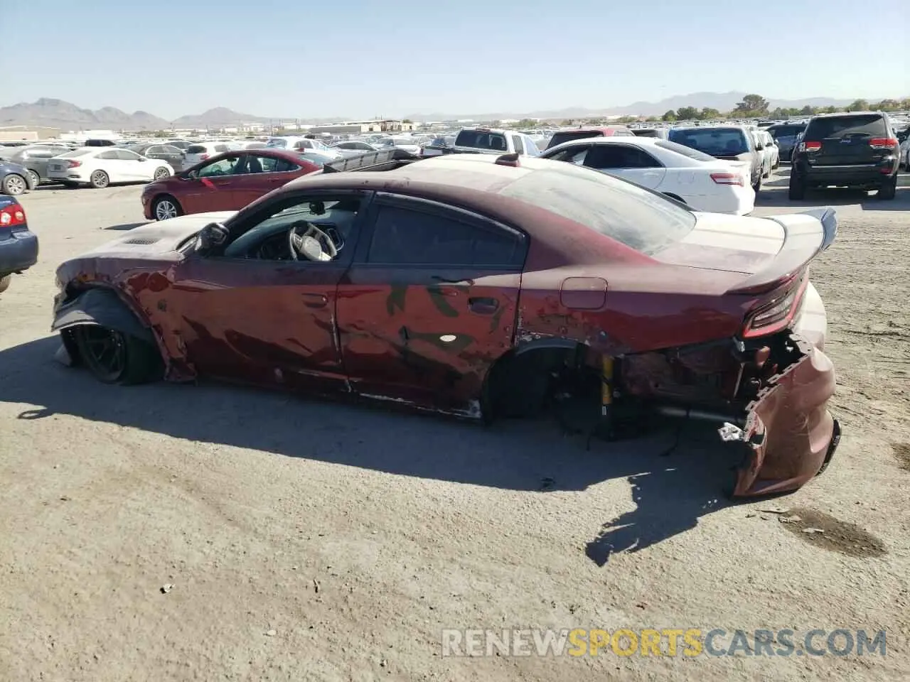 2 Photograph of a damaged car 2C3CDXL95PH514571 DODGE CHARGER 2023
