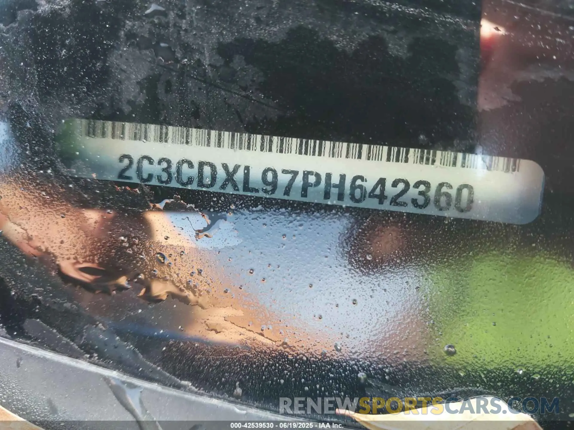 9 Photograph of a damaged car 2C3CDXL97PH642360 DODGE CHARGER 2023