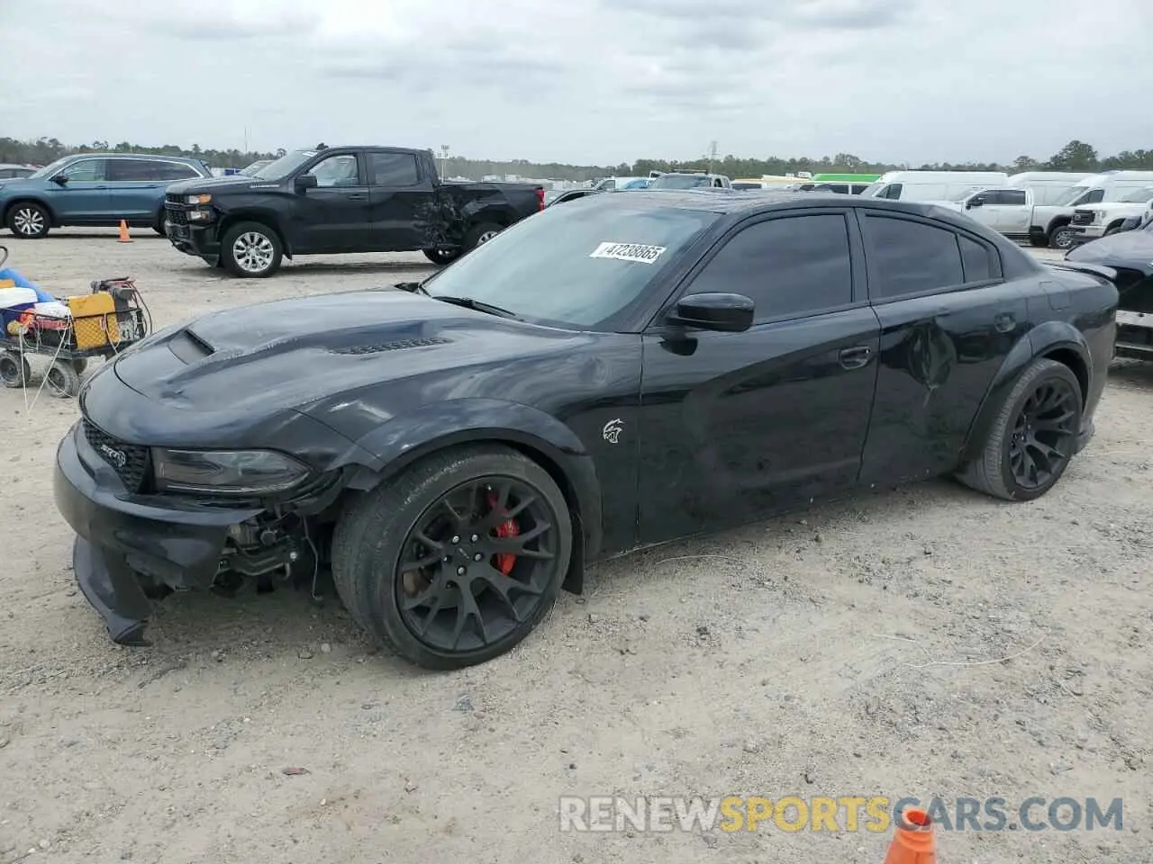1 Photograph of a damaged car 2C3CDXL98PH553381 DODGE CHARGER 2023