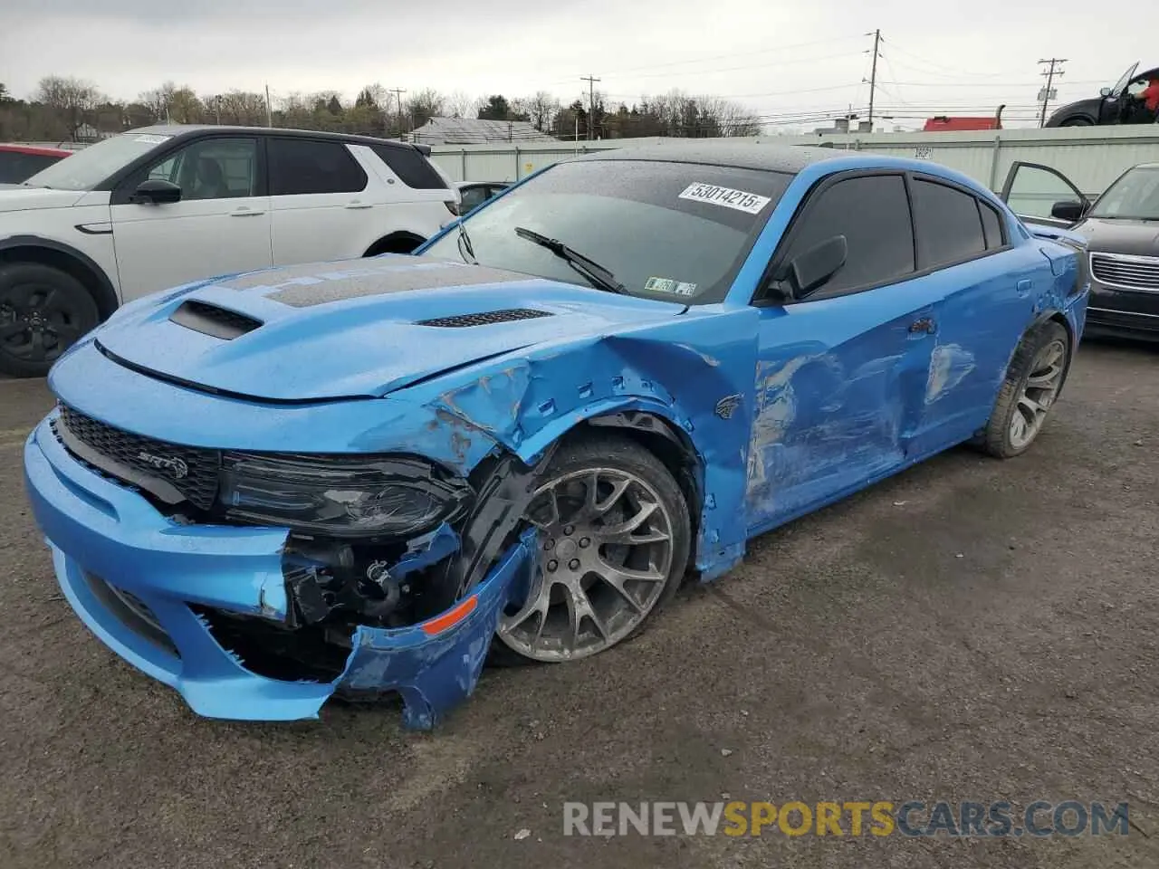 1 Photograph of a damaged car 2C3CDXL9XPH647942 DODGE CHARGER 2023
