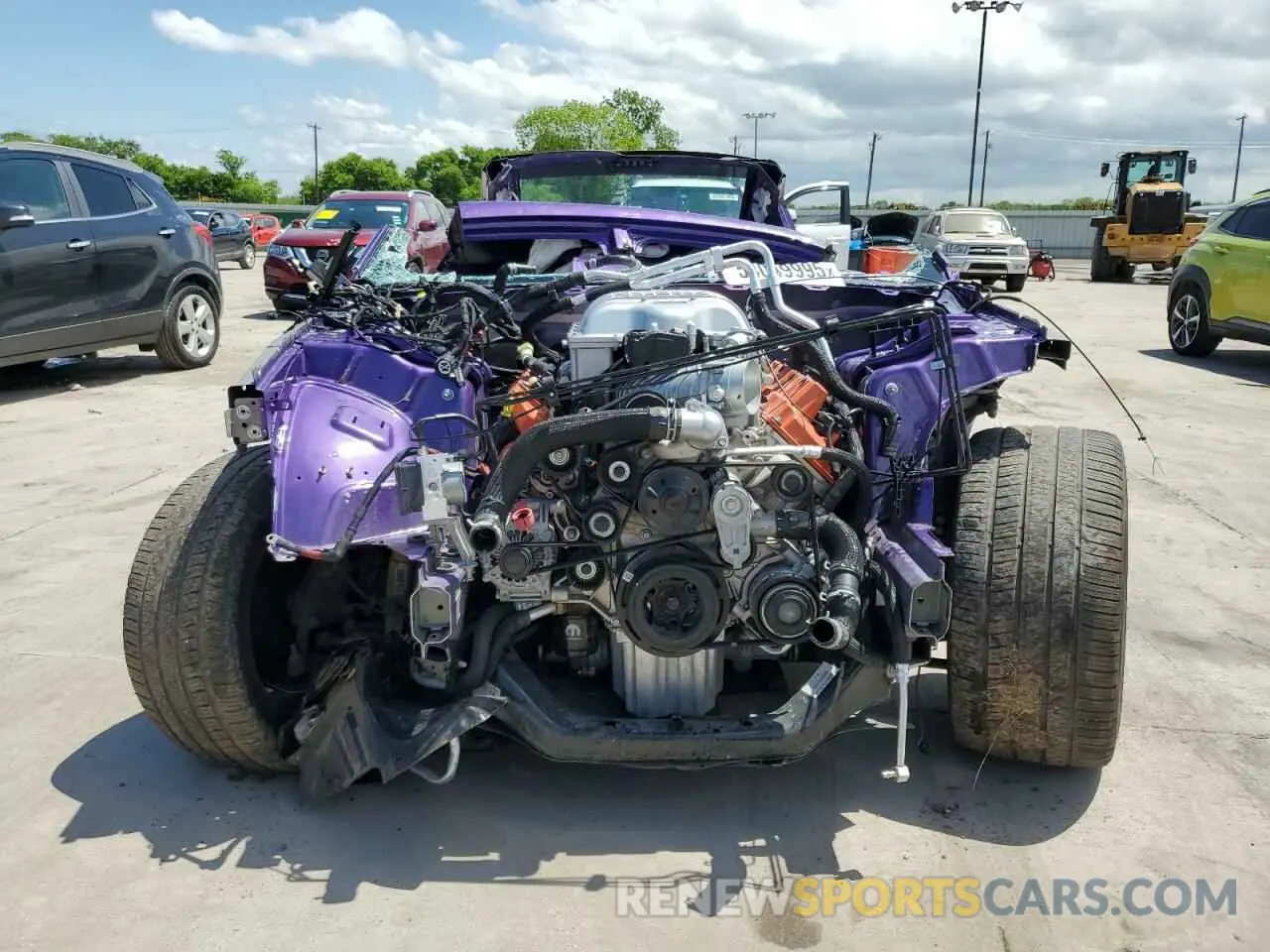5 Photograph of a damaged car 2C3CDXL9XPH681380 DODGE CHARGER 2023