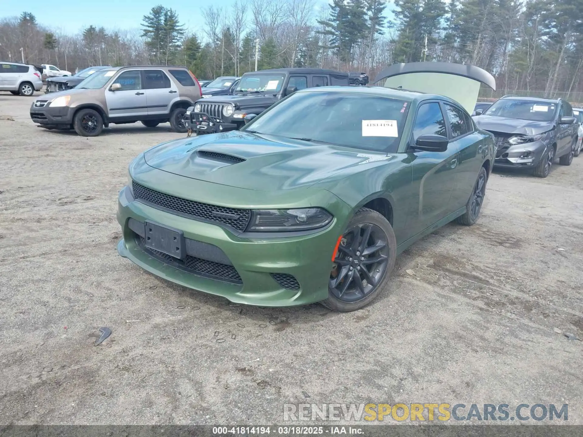 2 Photograph of a damaged car 2C3CDXMG1PH545281 DODGE CHARGER 2023