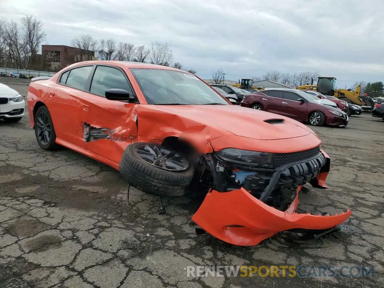 4 Photograph of a damaged car 2C3CDXMG2PH548450 DODGE CHARGER 2023