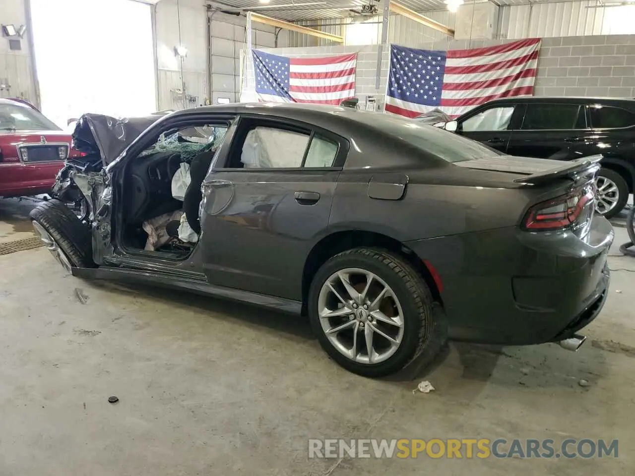 2 Photograph of a damaged car 2C3CDXMG4PH620264 DODGE CHARGER 2023