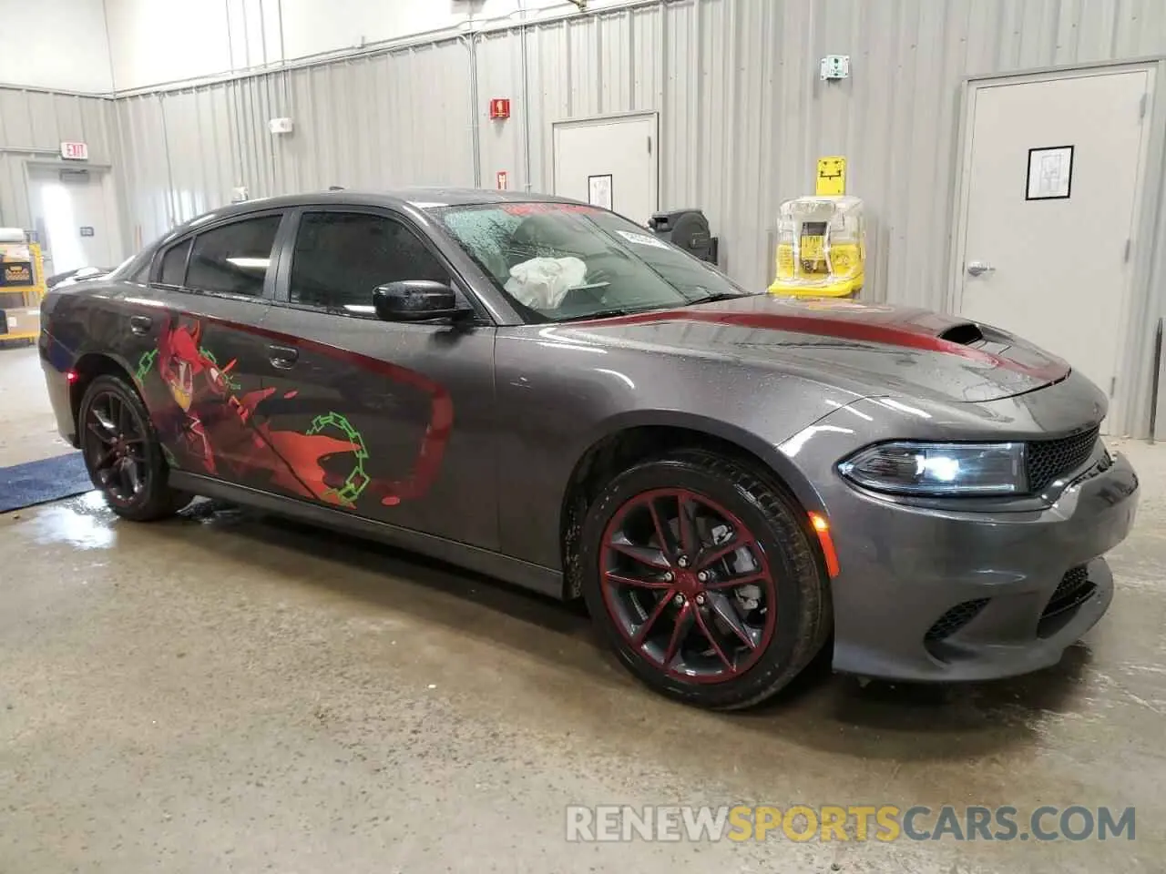 4 Photograph of a damaged car 2C3CDXMG5PH545302 DODGE CHARGER 2023