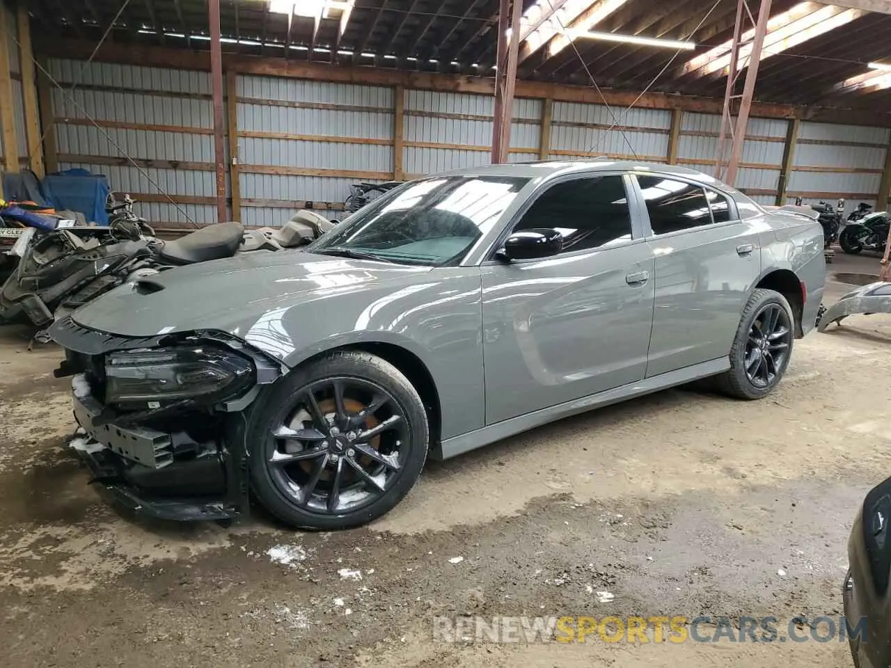 1 Photograph of a damaged car 2C3CDXMG6PH706241 DODGE CHARGER 2023